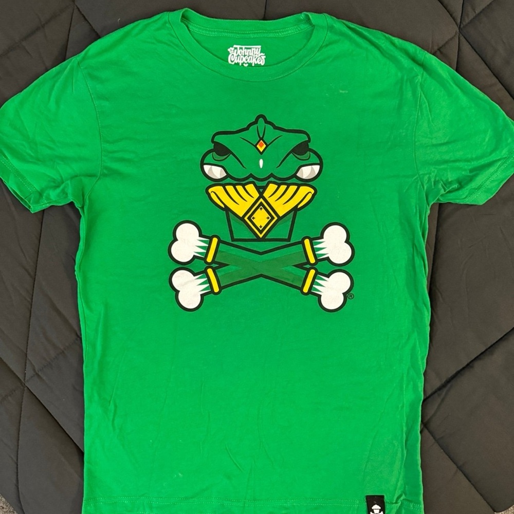 Johnny Cupcakes Power Rangers tee